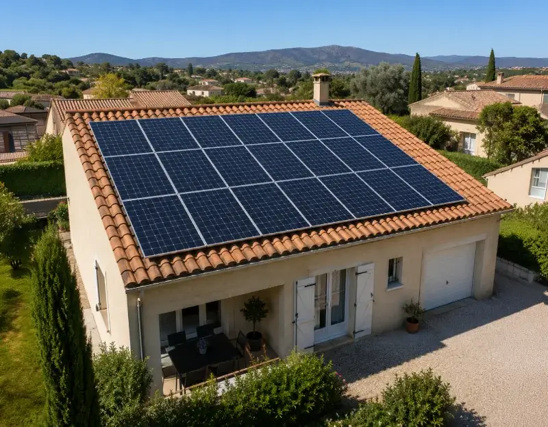 Prime à l'autoconsommation panneaux solaires Fontvieille — aide financière de l'État